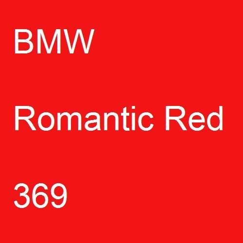 BMW, Romantic Red, 369.